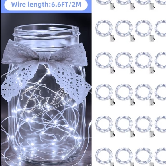 3 Strands of LED Twinkle Fairy Lights - Picture 5 of 5